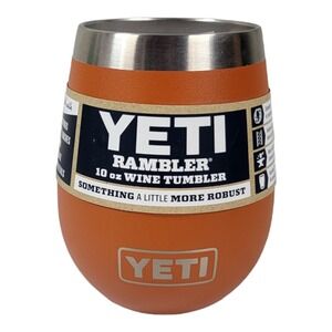 YETI‎ Rambler 10 oz Wine Tumbler, Vacuum Insulated, Stainless Steel, Clay